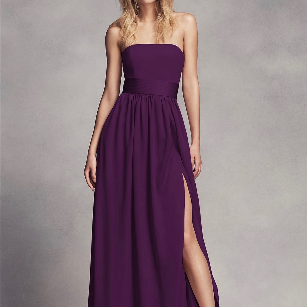 Purple bridesmaid dress